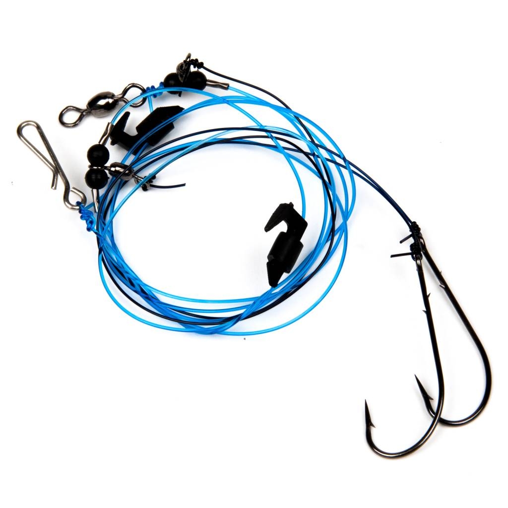 Gul 2x Baitclip Onderlijn # 1/0